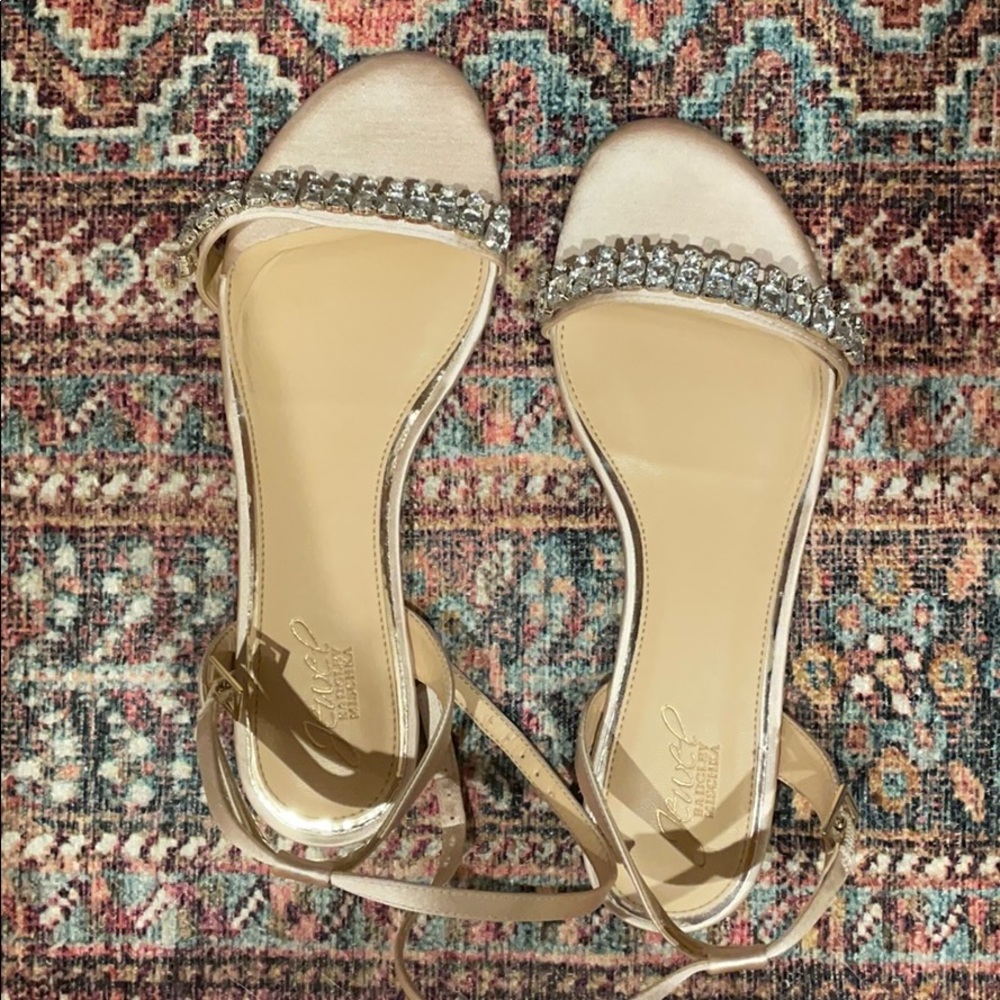 Badgley Mischka Dalinda Sandal in Neutral